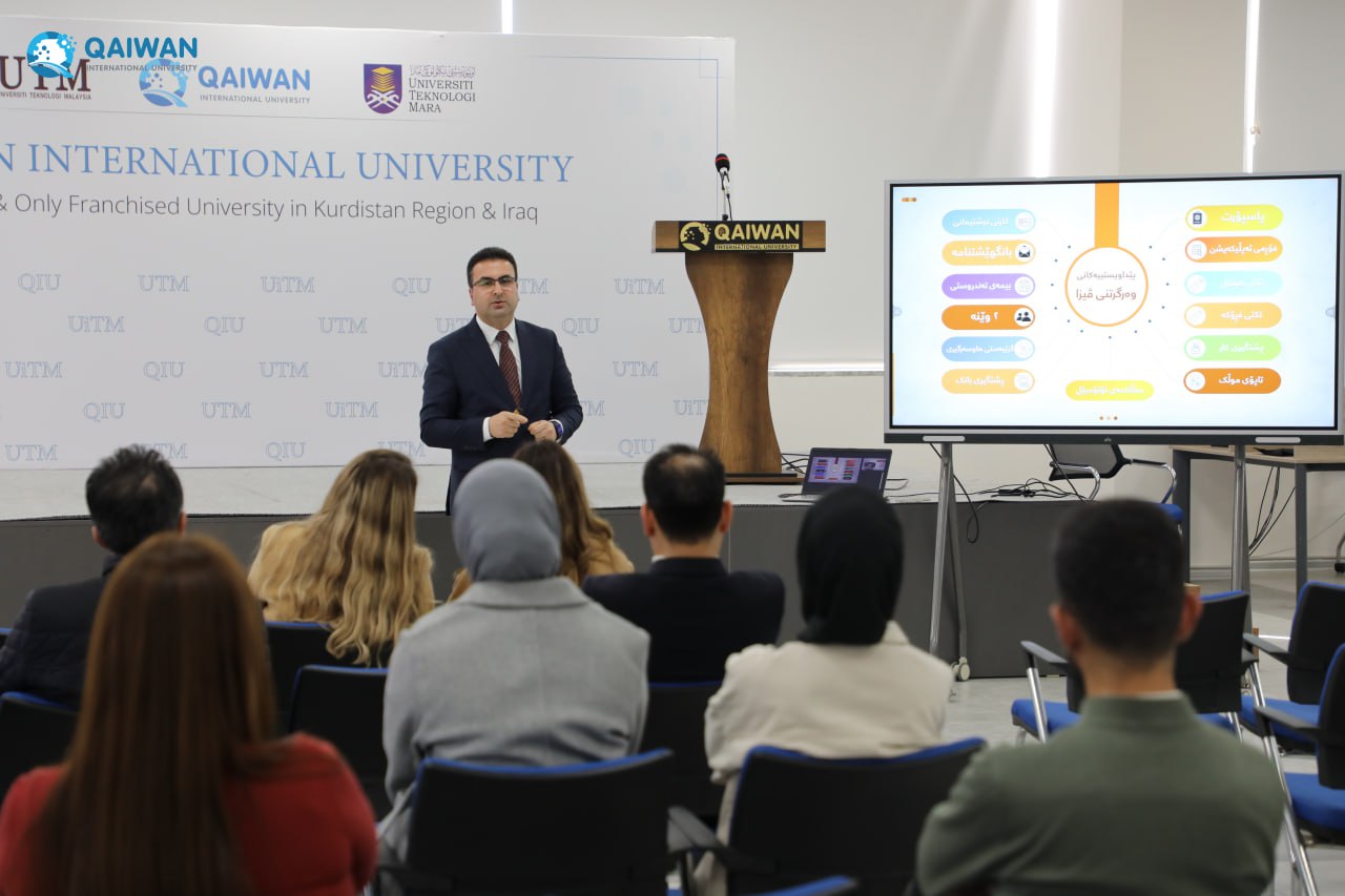 The Director of Media and Communications Aland Mahwy, conducted a seminar titled Methods of Legal Traveling and VISA Acquisition